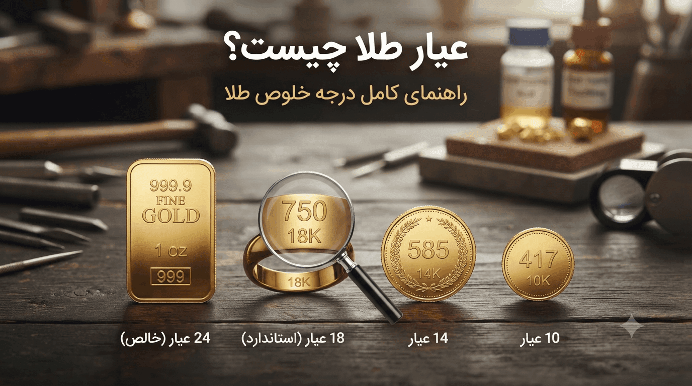 منظور از عیار طلا چیست ؟