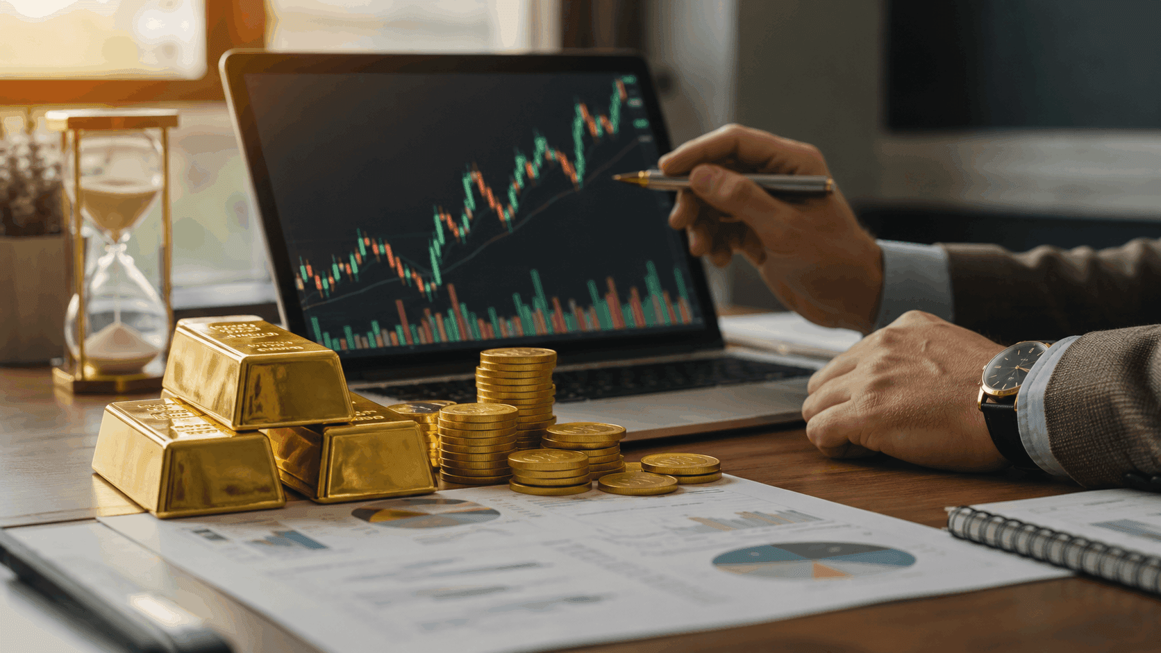 کی طلا بخریم؟ راهنمای کامل تشخیص بهترین زمان خرید طلا