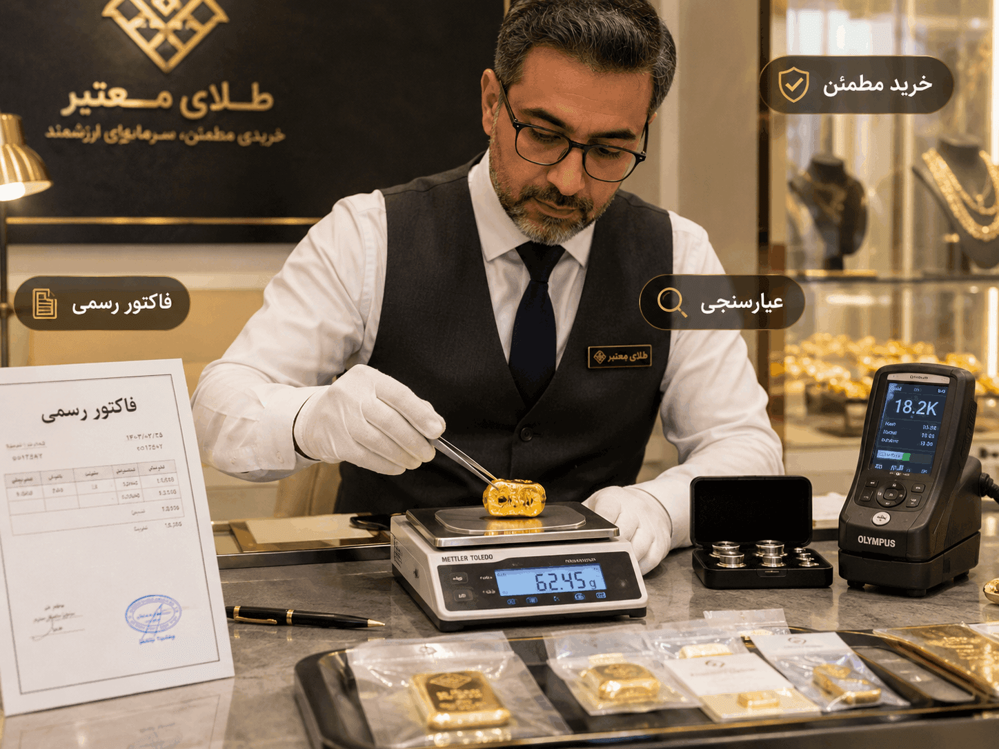 نحوه محاسبه قیمت طلای آب شده ؛ چطور قیمت طلای آب شده را محاسبه کنیم؟